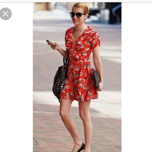 Kate Moss Topshop poppy dress